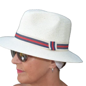 Ladies Panama Style Hat w/ Size Adjuster
