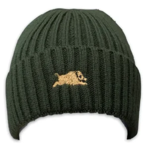 Wild Boar wool mixed beanie one size (stretch elasticated)