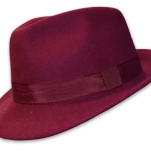 Burgundy LockStock felt