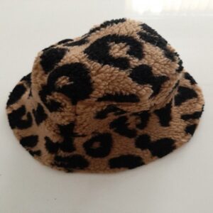 Animal Print Teddy Hat