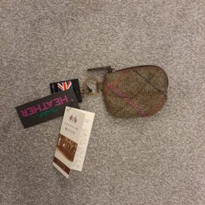 Small Coin Purse in Tweed